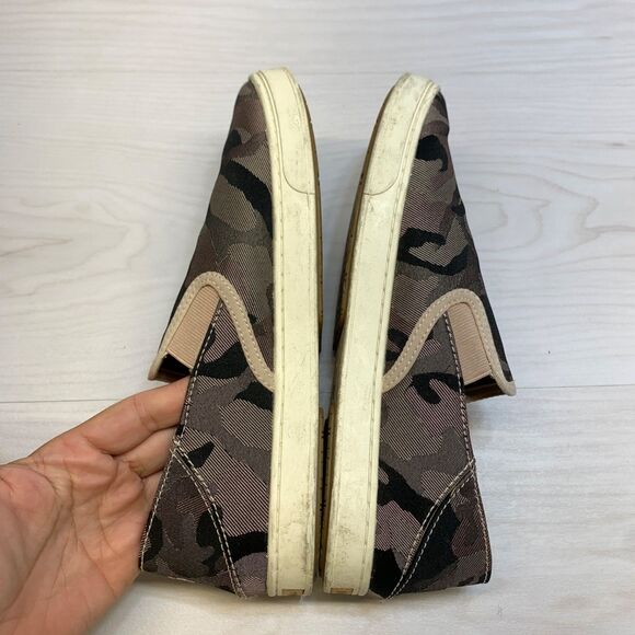 Olukai Pehuea Pai Camo Canvas Slip On Loafers Womens US Size 8 EU 38 - Picture 3 of 11